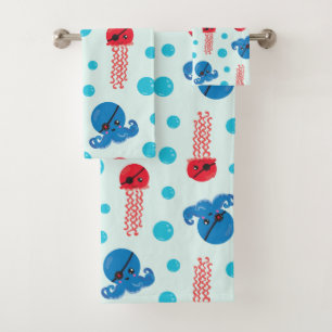 Pirate Octopus, Pirate Jellyfish, Sea Animaux