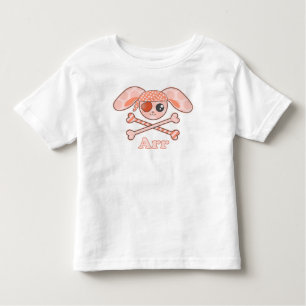 Pirate Orange Bunny Arr Kleinkind T-shirt