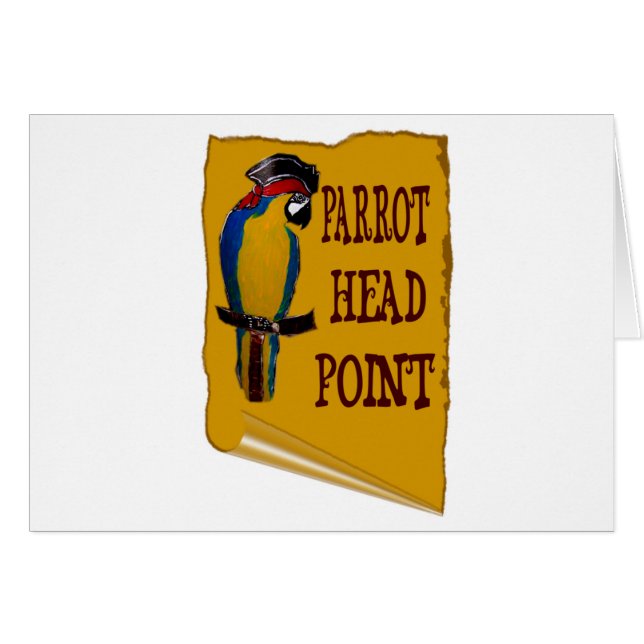 Pirate Parrot Head (Vorderseite (Horizontal))