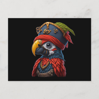 Pirate Parrot Postkarte