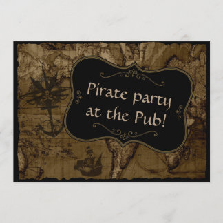 Pirate Party Einladung