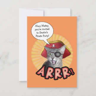 Pirate-Party Einladung