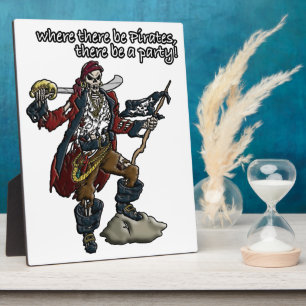 Pirate Party Fotoplatte