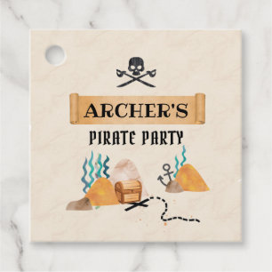 Pirate-Party Geschenkanhänger