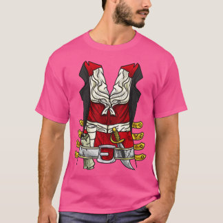 Pirate Party Kostume Kapitän Booten Halloween T-Shirt