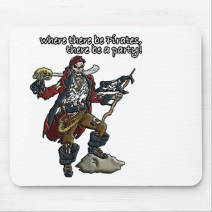 Pirate Party! Mousepad