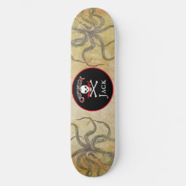 Pirate personnalisées capitaine Skateboard