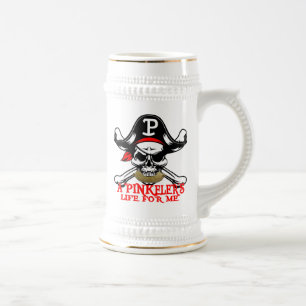 Pirate Pinkel Stein Bierglas