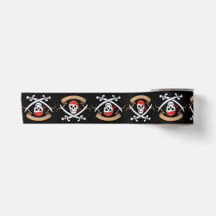 Pirate Piratenflagge Satinband