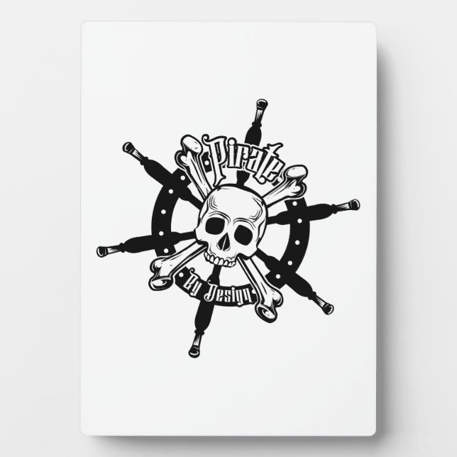 Pirate Plaque Fotoplatte (Vorderseite)