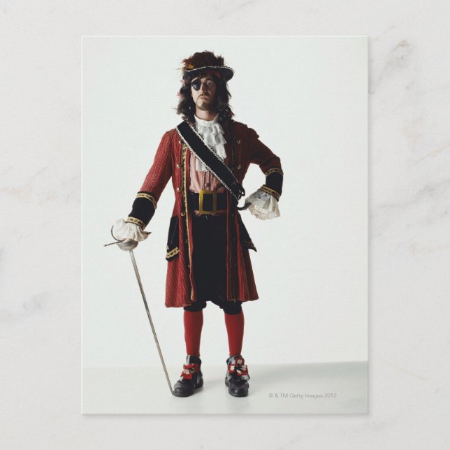 Pirate Postkarte (Vorderseite)