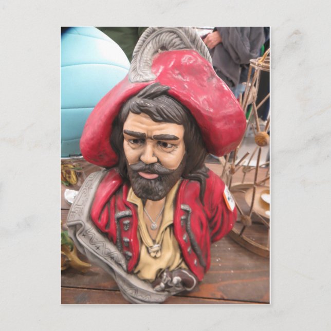 Pirate Postkarte (Vorderseite)