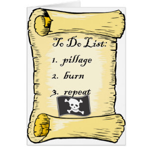 Pirate pour faire la liste