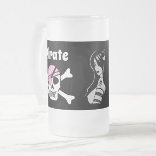 Pirate Princess Mattglas Bierglas