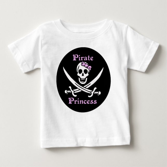 Pirate Princess Toddler Long-sleeve shirt (Vorderseite)