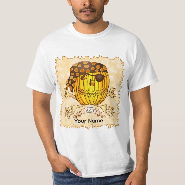 Pirate Pumpkin  t-shirt (Devant)
