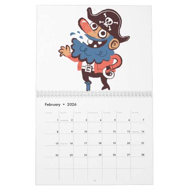 Pirate - Random Kalender (Feb 2026)