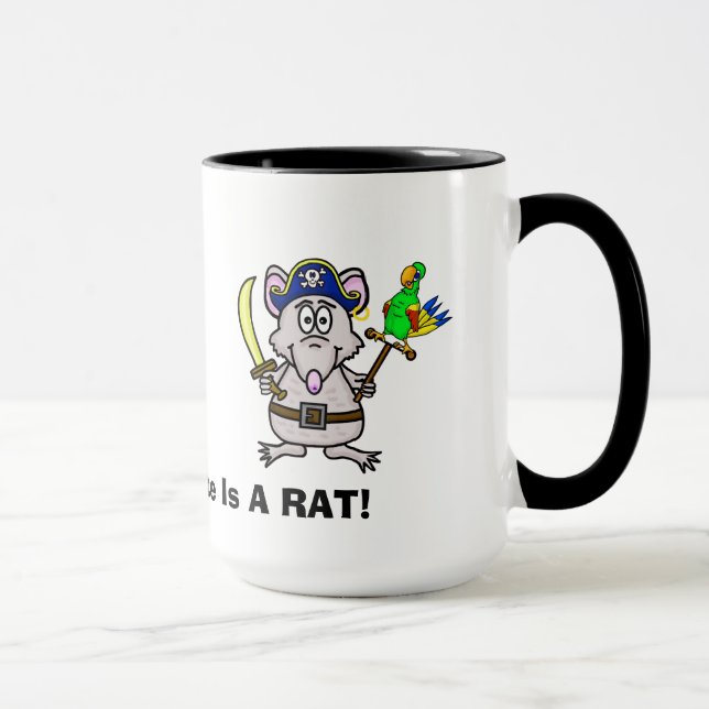 Pirate Rat Mug (Droite)