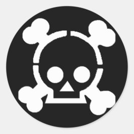 Pirate! Runder Aufkleber