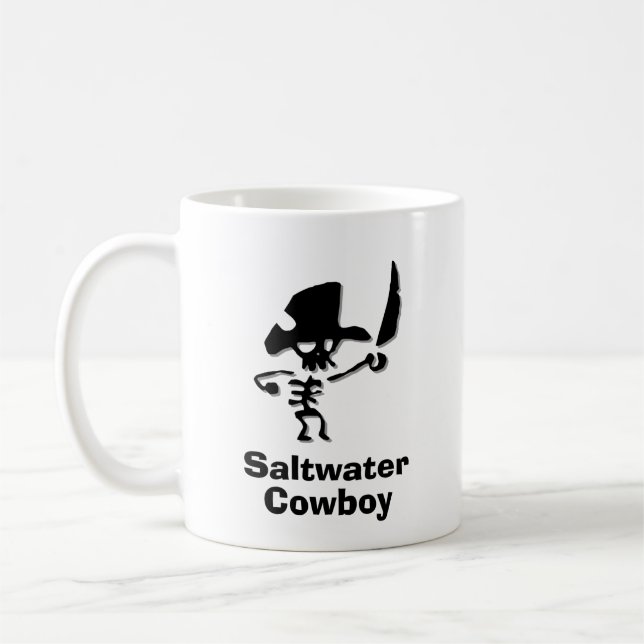 Pirate Saltwater Cowboy Kaffeetasse (Links)