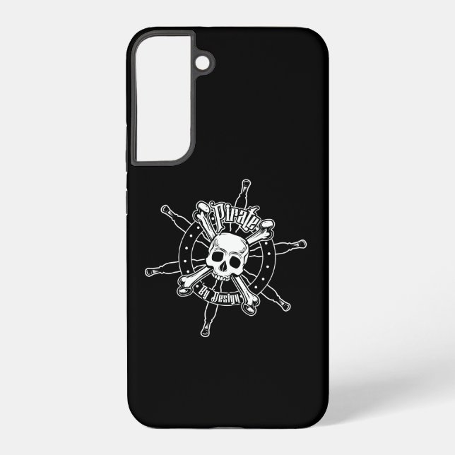 Pirate Samsung Phone Case S22 Plus Samsung Galaxy Hülle (Rückseite)