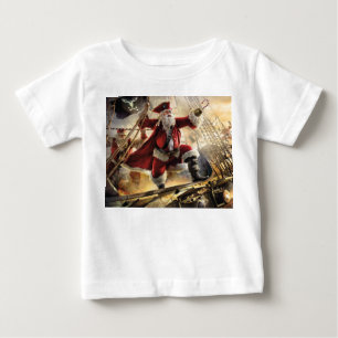 Pirate Santa Baby T-shirt