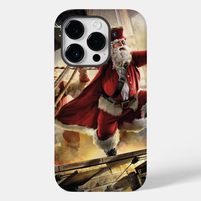 Pirate Santa Case-Mate iPhone 14 Pro Hülle (Rückseite)