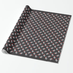 Pirate Santa Geschenkpapier