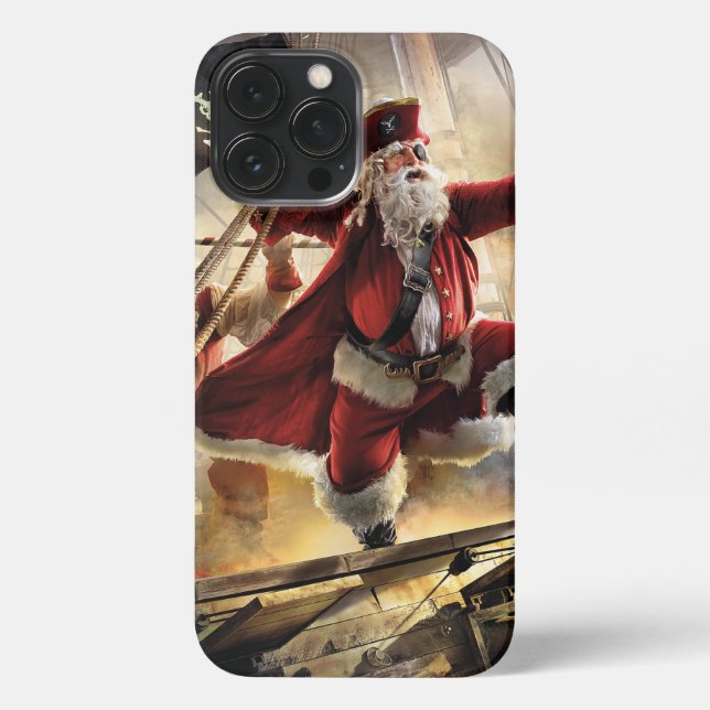 Pirate Santa iPhone 13 Pro Max Hülle (Rückseite)