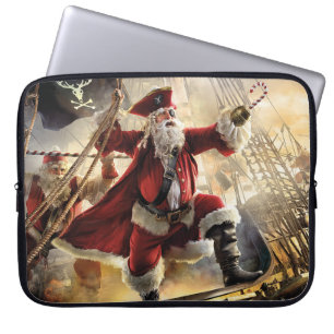 Pirate Santa Laptopschutzhülle