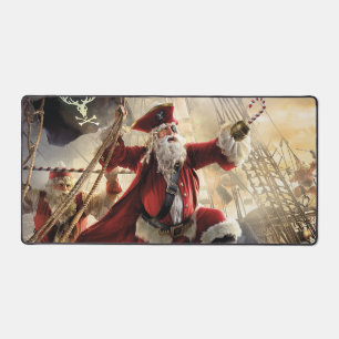 Pirate Santa Schreibtischunterlage