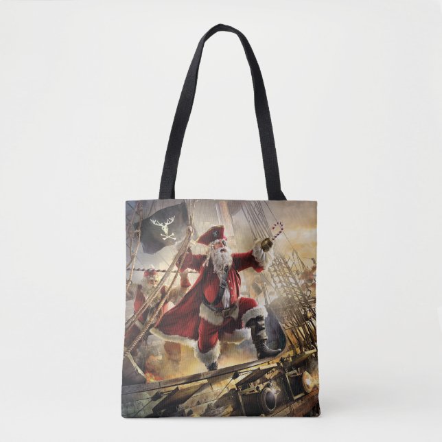 Pirate Santa Tasche (Vorderseite)