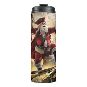 Pirate Santa Thermosbecher