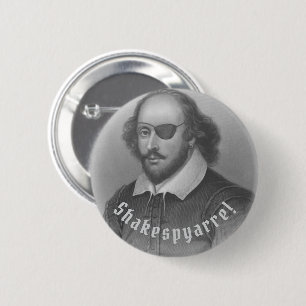 Pirate Shakespeare - Button