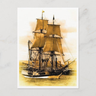 Pirate Ship 2 Carte postale