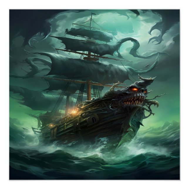 Pirate Ship Art Series - Erste Ausgabe #3 Poster (Vorderseite)