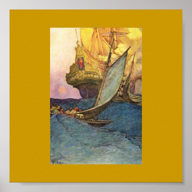 Pirate Ship Poster (Vorne)