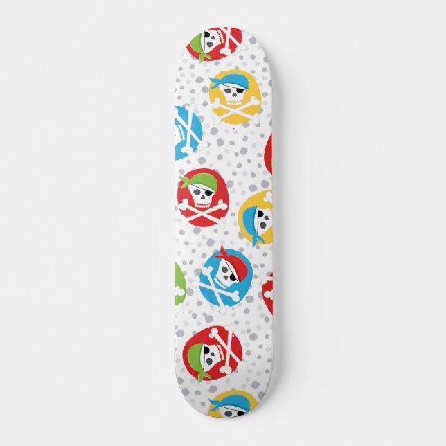 Pirate Skateboard (Vorne)