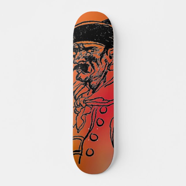 Pirate Skateboard (Vorne)