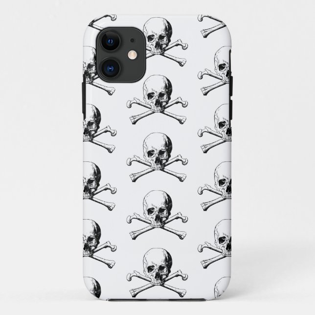 Pirate Skull Case-Mate iPhone Hülle (Rückseite)