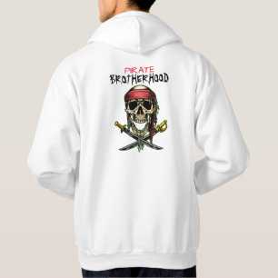 PIRATE SKULL CROSS SCHWERTER BROTHERHOOD HOODIE