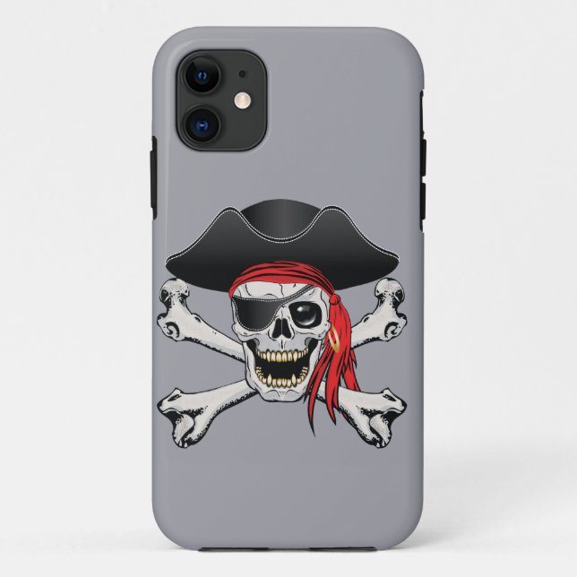 Pirate Skull iPhone / iPad Gehäuse Case-Mate iPhone Hülle (Rückseite)