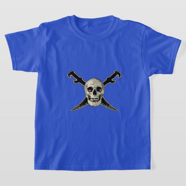 Pirate (Skull) - Kids' Basic T - Shirt (Ablage )