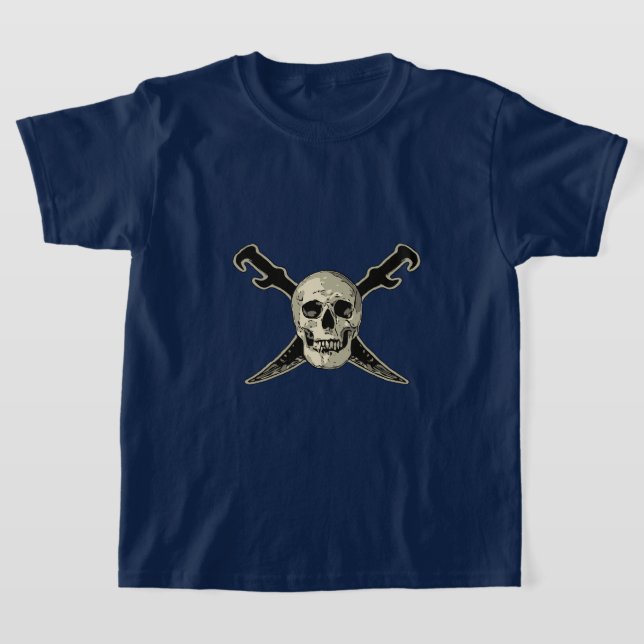 Pirate (Skull) - Kids' Basic T - Shirt (Ablage )