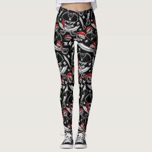 Pirate Skull mit Crossed Sabers Leggings