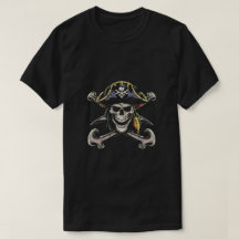 Pirate Skull mit grauem Gras
