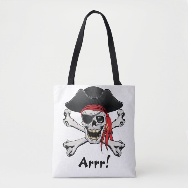 Pirate Skull Tasche (Vorderseite)