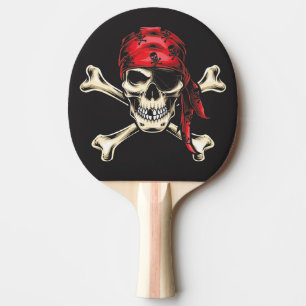 Pirate Skull Tischtennis Schläger