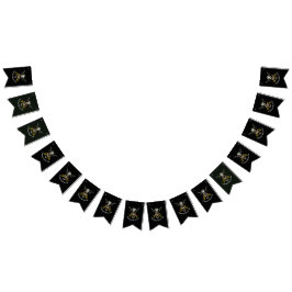 Pirate Skull Treasure Wimpelkette