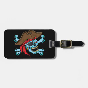 Pirate Skull und Crossbones Gepäckanhänger